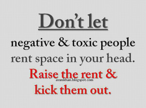 How To Deal With Negative Energy or Toxic People