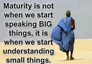 pay attention to details