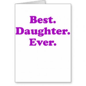 Daughter Quote Cards & More