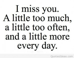 Miss You a Lot Quotes