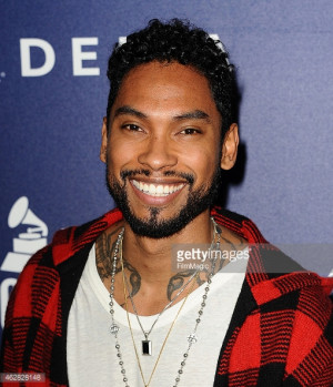 Singer Miguel Jontel Pimentel attends the Delta Air Lines toast to the ...
