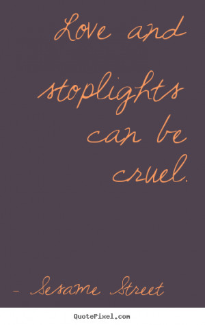 Sesame Street Love Diy Quote Wall Art