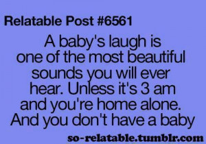 Baby's laugh