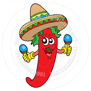 Mexican Pepper Cartoon