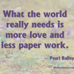 Pearl Bailey Quotes