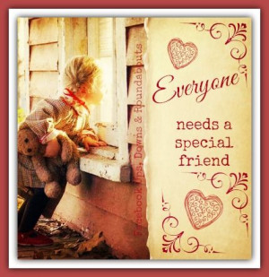 Everyone needs a special friend