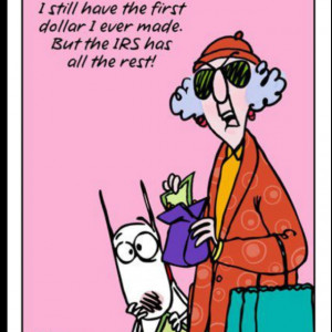 Tax Funny Sad Sarcastic...