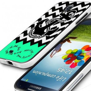 Anchor Chevron Geometric Bob Marley Quotes Custom Case for Samsung ...