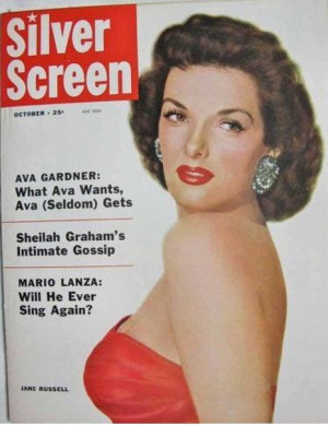 Jane Russell – Silver Screen 1955 October