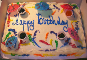 Happy Birthday Jimi Cake