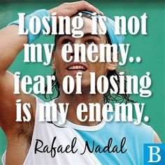 Rafael Nadal on winning More