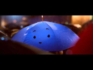 First Clip From Pixar's New Short, The Blue Umbrella - They're Playing ...
