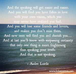 Audre Lorde #wordporn