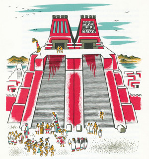 aztec temples in tenochtitlan