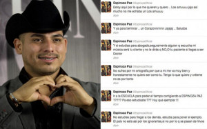 Usuarios de internet arremetieron contra el cantautor Espinoza Paz ...