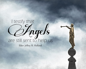 Angels are still sent to help us