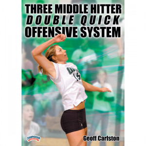 Championship Productions Three Middle Hitter Double Quick System DVD