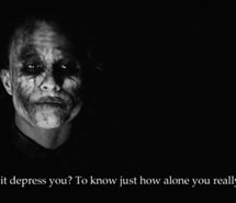 , batman, dc, depressing, feelings, joker, loneliness, movie, quotes ...