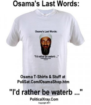 Osama bin Laden's Last Words Mock Feinstein's Torture Report