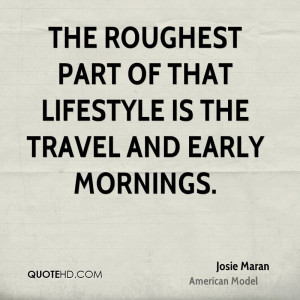 Josie Maran Travel Quotes