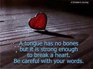 Choose your words carefully