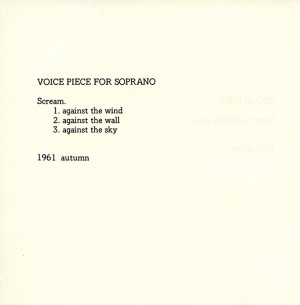 Yoko Ono: Listen (Tang, Saratoga Springs, NY, USA)