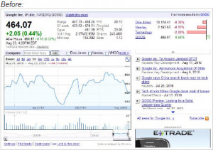 Google Finance Stock and Market Charts Gets 'Big Charts, Customize