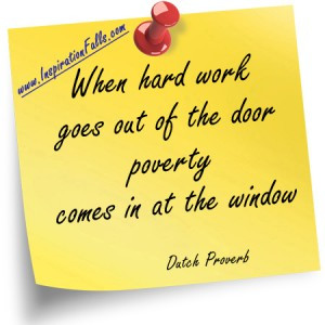 Work hard. Hard work is the best investment a man can make. ~ Charles ...