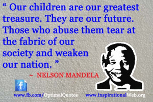 Nelson Mandela Quotes on Children
