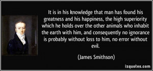 More James Smithson Quotes