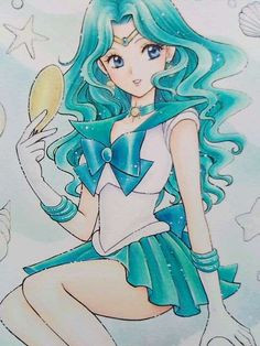 Sailor Neptune was my favorite from all I always wanted to be like her ...