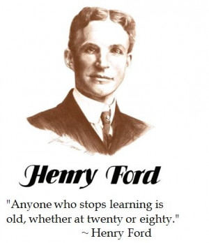 Henry Ford on #education #quotes