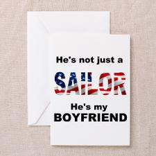 Sailor - My Boyfriend Greeting Card for