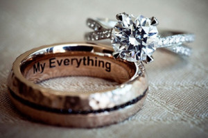My Everything Engraved Ring