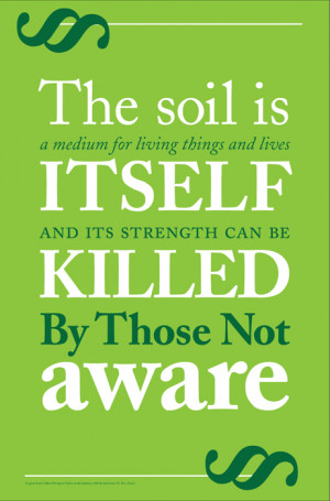 The Soil Is A Medium For Living Things And Lives It Self And Its ...