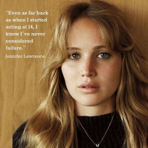 Movie Actor Quote - Jennifer Lawrence Film Actor Quote # ...
