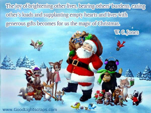 of Christmas quotes with related graphics and pictures. Christmas ...