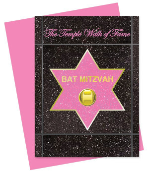 Bat Mitzvah card is the perfect way to say Congratulations