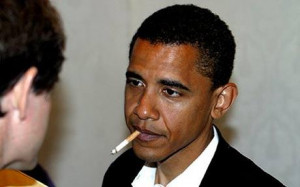 Barack Obama 'smoking': The president-elect promised wife Michelle he ...