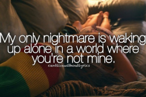 Nightmare Quotes Sayings Love, nightmare, quote and