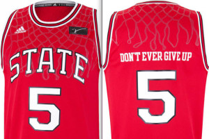north carolina state may be the first team to wear a jersey with an ...