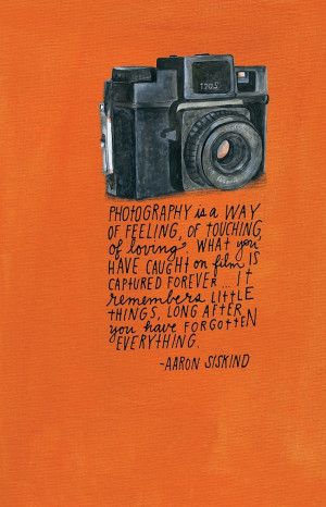 Inspiring Quotes By Famous Photographers – Lisa Congdon