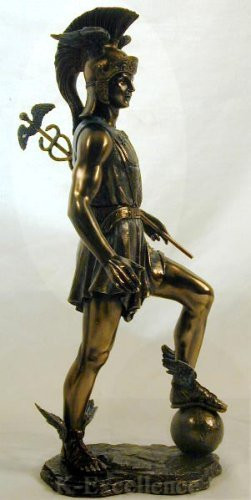 ancient-greek-god-hermes-roman-god-mercury-bronze-powder-cast-statue ...