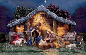 Obamas balked at WH Nativity scene....OBAMA WANTED 'NON-RELIGIOUS ...