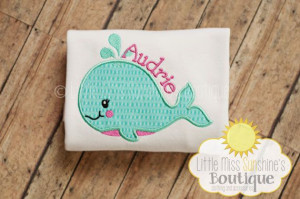 Whale Personalized Shirt Sea World Shirt by LittleMissSunshinesB, $26 ...