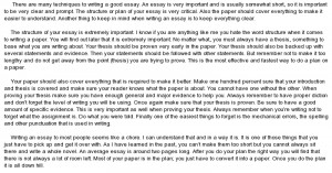 essay on How to Write a Good Essay