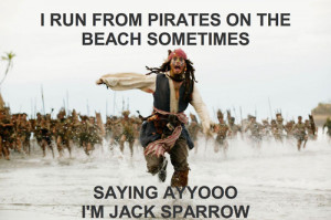 ayyoooo, funny, jack sparrow, pirates, typography