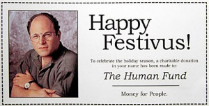 December 23: Festivus Day, Roots Day, Pfeffernuesse Day