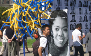 2008 An installation on Dwinelle Plaza features portraits and quotes ...