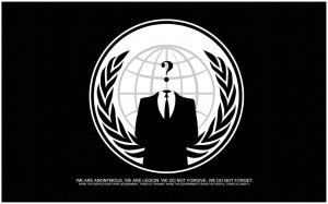 We are Anonymous, We are legion, We don't forgive, We don't forget ...